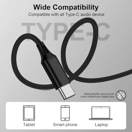 Google Pixel Wired Earbuds Earphones for Pixel 11 10a 10 10 Pro Fold 9a 9 8 - color: Black