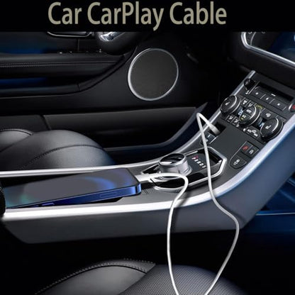 2pack USB C CarPlay Charger Cable Compatible for IPhone 17/16E/16/15, 17Air, 15 16 17 Pro Max,Plus Charging Cord, USB A to USB C Woven Cable for AirPods 4, AirPods Pro (2nd/3rd Gen) Charger Cord 5FT - size: 5FT, style: USB A to USB C 2pack