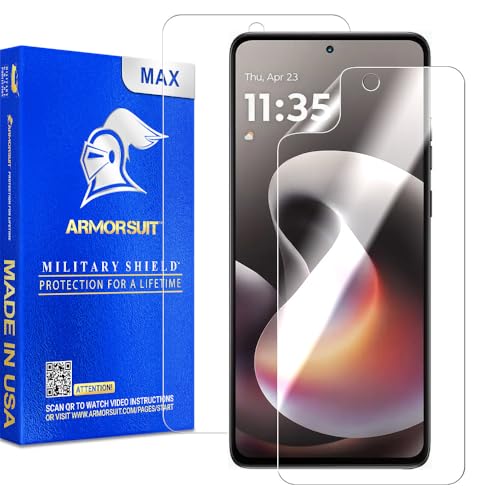 ArmorSuit 2 Pack Screen Protector for Motorola Moto G Stylus (2026/2025) Max Coverage MilitaryShield HD Clear Film - Made in USA