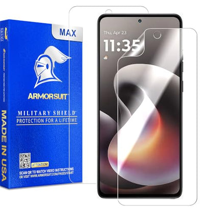 ArmorSuit 2 Pack Screen Protector for Motorola Moto G Stylus (2026/2025) Max Coverage MilitaryShield HD Clear Film - Made in USA