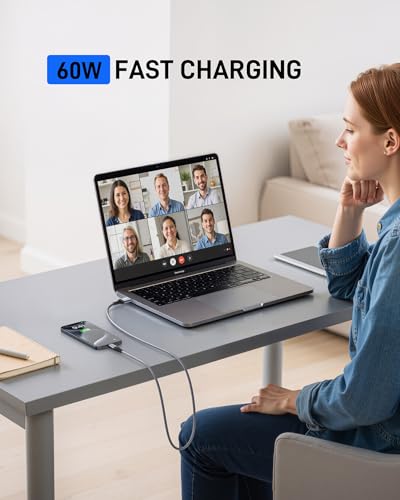 USB C Cable Fast Charging 10FT 2Pack, Long USB A to USB C Cable for Car - color: Grey, size: 10FT, style: USB A to USB C