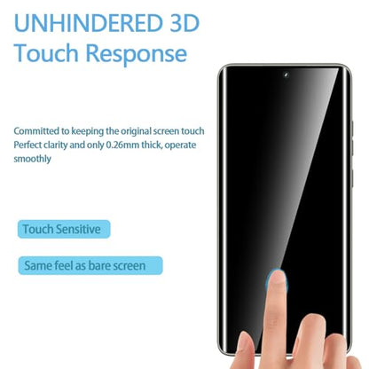 Anoowkoa 3 Pack Designed for Motorola Moto Edge 2025 3D screen protector Tempered Glass Flim.9H Hardness.Super Abrasion Resistance,Anti-Fingerprint.Anti-Scratch,Bubble-free,Easy Installation