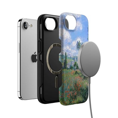 Casely iPhone 16e Case | Monet's View | The Met Museum | Bold Protective Design | Compatible with MagSafe - color: Monet's View | The Met Museum
