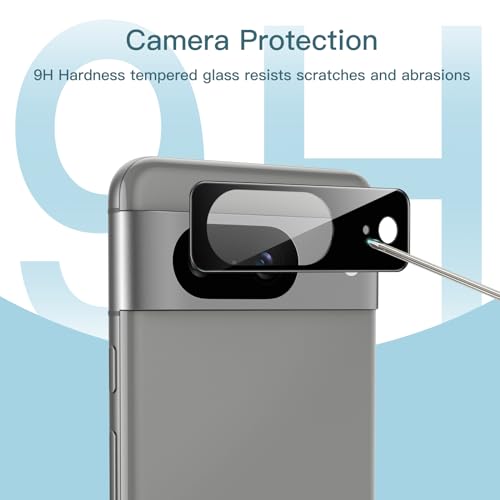 JETech TPU Screen Protector for Google Pixel 8, 2+2 Pack - size: Pixel 8