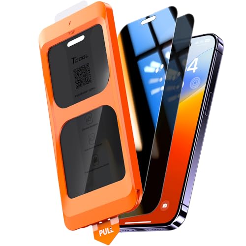 TOCOL for iPhone 14 Pro Privacy Screen Protector - color: Privacy