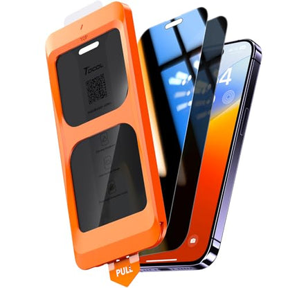 TOCOL for iPhone 14 Pro Privacy Screen Protector - color: Privacy