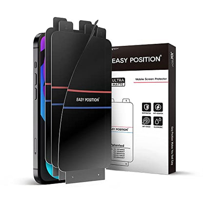 (3-Pack iPhone 14 Pro Matte Screen Protector Film, Anti Glare, Perfect Touch, Bubble Free, Easy Installation with Guide tool