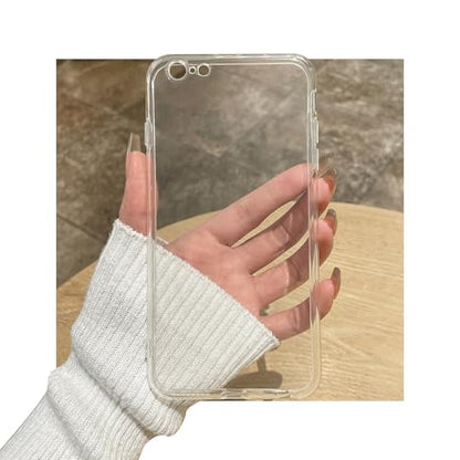 Clear Case for iPhone iPhone 7/8 Plus case.Soft Phone Cover Slim Light Full Protection Shockproof (Clear, 7 Plus/8 Plus) - size: 7 plus/8 plus