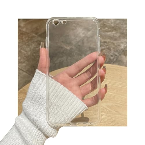 Clear Case for iPhone iPhone 7/8 Plus case.Soft Phone Cover Slim Light Full Protection Shockproof (Clear, 7 Plus/8 Plus) - size: 7 plus/8 plus