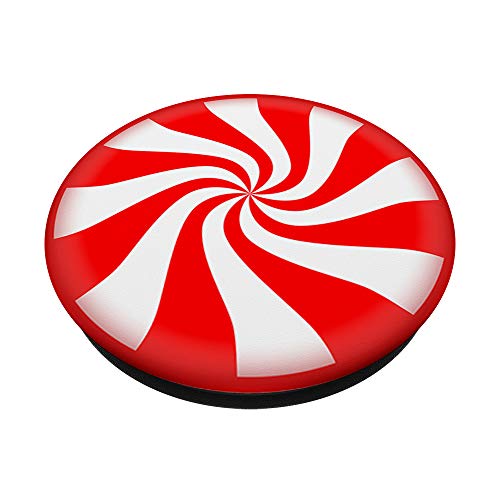 Candy Cane pattern Stocking Stuffer Gift for Christmas PopSockets PopGrip: Swappable Grip for Phones & Tablets