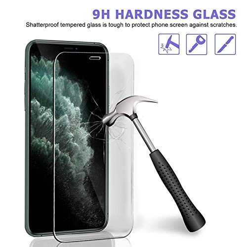 Ferilinso 3 Pack Screen Protector for iPhone 11 Pro Max, Tempered Glass - size: iPhone 11 Pro Max-Clear