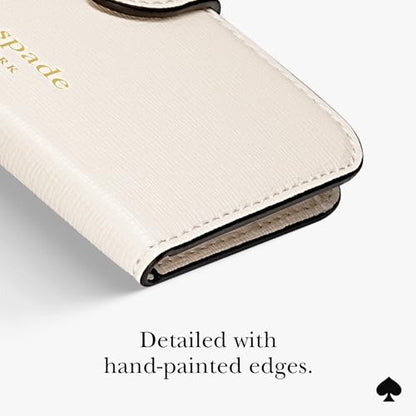 kate spade new york Morgan Magnetic Card Holder/Wallet - Cream - color: Morgan - Cream