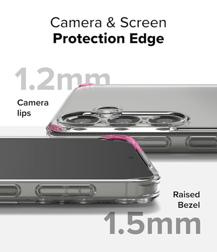 Ringke for Samsung Galaxy S25 Case [Fusion Matte Clear] | Oil & Dirt Resistant, Anti-Fingerprint Technology Prevents Oily Smudges, Frosted Coating Feels Velvety Soft - size: Galaxy S25