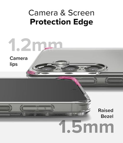 Ringke for Samsung Galaxy S25 Plus Case [Fusion Matte Clear] | Oil & Dirt Resistant, Anti-Fingerprint Technology Prevents Oily Smudges, Frosted Coating Feels Velvety Soft - size: Galaxy S25 Plus