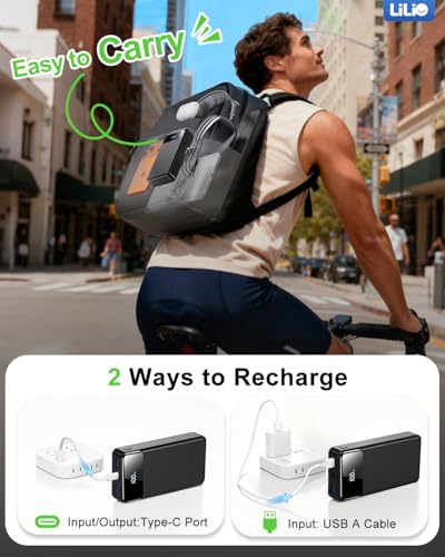 LILIO 60000mAh Portable Charger, 22.5W Fast Charging with 3 in 1 Cable