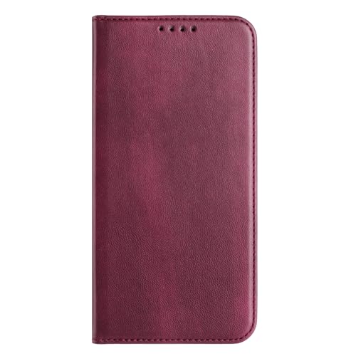Bumper Case Compatible with Galaxy A20E, Leather Phone Case with RFID Blocking Card Holder Ultra Slim Cover Protective Scratch Resistant Case Leather Wallet Compatible with Samsung Galaxy A20E/A10E - color: Red