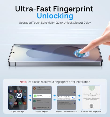 BXYJY for Samsung S25 Ultra Screen Protector (2 Pack), Installation Frame - size: Samsung S25 Ultra, 6.9"