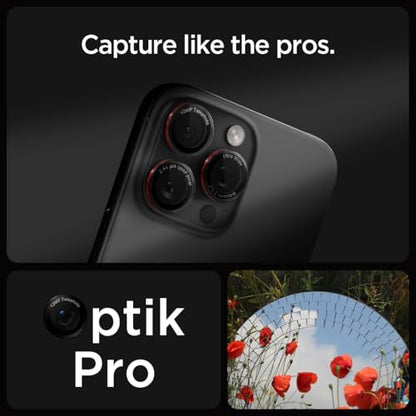 Spigen Camera Lens Protector for iPhone 16 Pro Max,16 Pro,15 Pro Max,15 Pro - color: L-Series