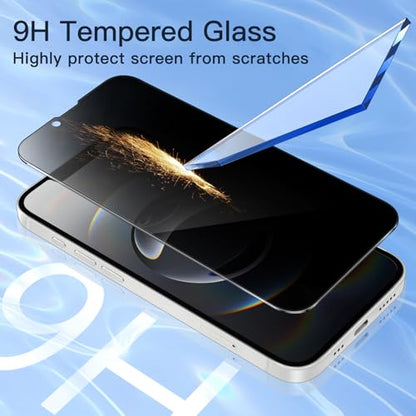 JETech Privacy Screen Protector for iPhone 17e/16e, 2-Pack - size: iPhone 17e/16e