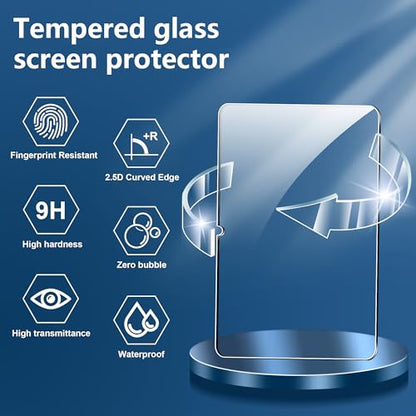【2 pack】 for Xiaomi Pad 7/7 Pro /8 /8 Pro Screen Protector 11.2 inch, 9H Hardness, Case Friendly, Anti-Fingerprint, Anti-Scratch, Tempered Glass Compatible with Xiaomi Pad 7/ Xiaomi Pad 7 Pro/ Xiaomi Pad 8/ Xiaomi Pad 8 Pro 11.2" - size: Xiaomi Pad 7/ 7 P