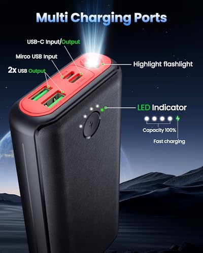 Portable Charger Power Bank 40000mah Fast Charging