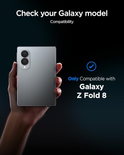 Spigen Camera Lens Protector for Galaxy Z Fold 8 - Black [2 Pack] - size: Galaxy Z Fold 8
