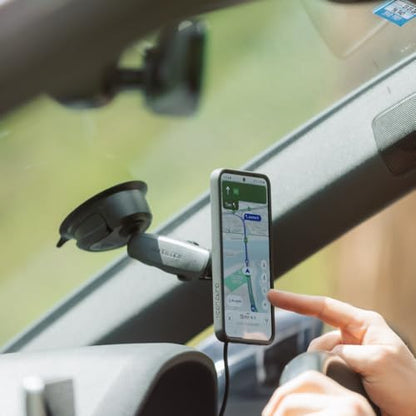 Quad Lock Heavy Duty Windshield/Dash Suction Phone Car Mount