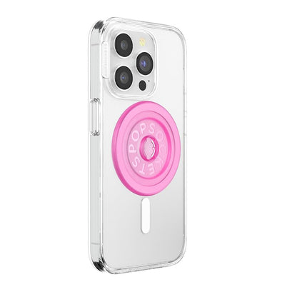 PopSockets Magnetic Base for PopTops- Pink - color: Pink, style: MagSafe