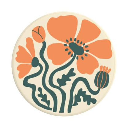 PopSockets Adhesive Phone Grip, Holder- Fall Fleur - color: Fall Fleur