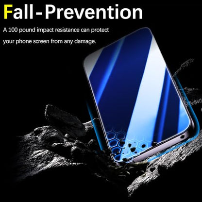 Gradient Colorful Privacy Screen Protector for iPhone 14 Pro Max - color: Blue-iPhone 14 Pro Max