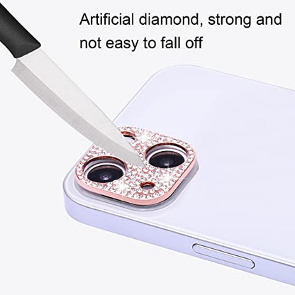 Wisdompro [2 Pack] Bling Camera Lens Protector for iPhone 13/iPhone 13 Mini - size: for iPhone 13 & 13 Mini