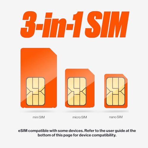 Boost Mobile Pick-a-Plan SIM Kit: Pick Your Plan at Activation | 3-in-1 Universal SIM | 5G/4G LTE Prepaid Wireless | Plans from $25–$60/mo | Works with Unlocked Phone