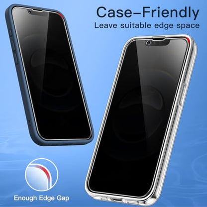 JETech Privacy Screen Protector for iPhone 17e/16e, 2-Pack - size: iPhone 17e/16e