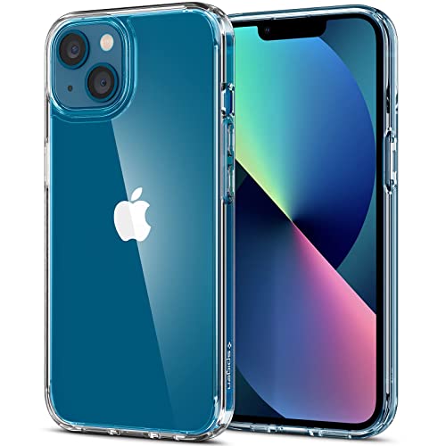 Spigen for iPhone 13 Case, Ultra Hybrid [No Magnet Ring][Anti-Yellowing] - Crystal Clear - color: Crystal Clear, size: iPhone 13