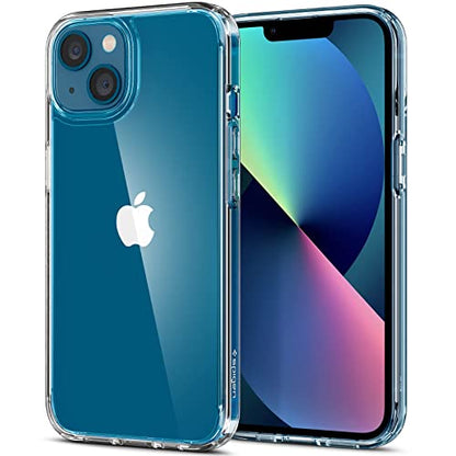 Spigen for iPhone 13 Case, Ultra Hybrid [No Magnet Ring][Anti-Yellowing] - Crystal Clear - color: Crystal Clear, size: iPhone 13