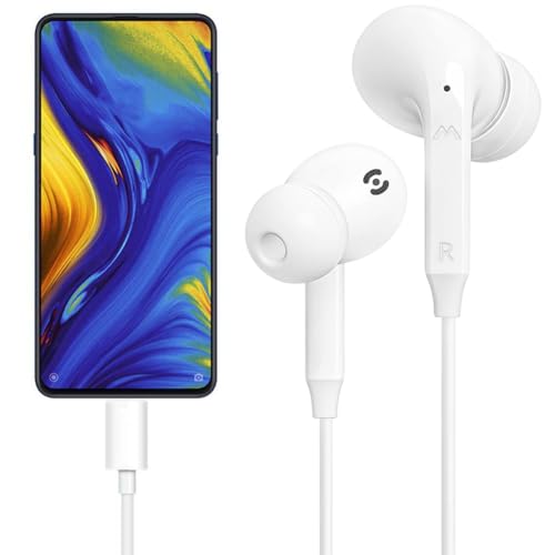 USB C Headphones for iPhone 17/16/15 Pro Max USB C Wired Earbuds with Mic - size: 1 Pack