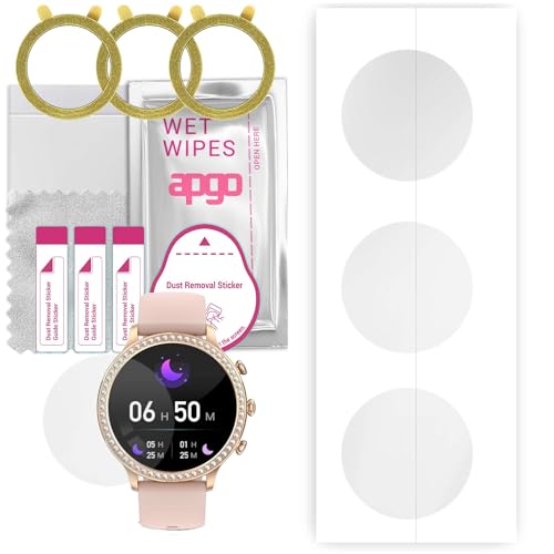 apgo 3x Hydrogel Ultra-Clear Screen Protector for Manta Diamond Lusso, Hydrogel Film, Flexible, Soft TPU with positioning layer easy installation
