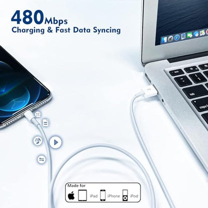 Apple iPhone Charger,[Apple MFi Certified]iPhone Charge 3FT Lightning Cable - size: 3FT A-L