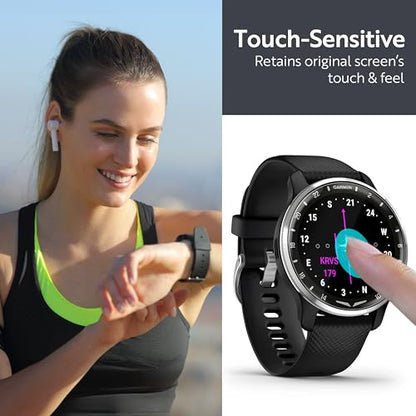 ArmorSuit 6 Pack for Garmin D2 Air X10 Aviator 33mm Screen Protector MilitaryShield HD Clear TPU Film - Made in USA - size: D2 Air X10 Aviator (33mm)