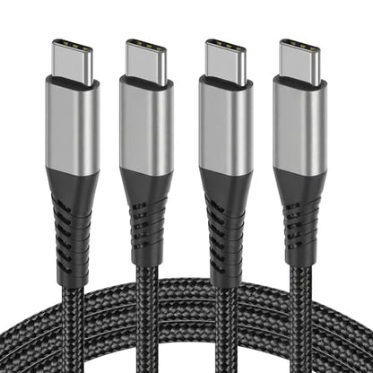 USB C to USB C Cable 3FT, 2 Pack 60W/3A USB C to C Fast Charging Cord - size: 3 Feet, style: USB C to USB C