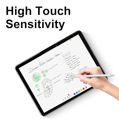 Adeway Paper Glass Screen Protector for Surface Pro 12 inch (2025) – Glass & Paper 2 in 1, 9H Strong Protection, Paper Feel, Anti-Glare, Compatible with Surface Pen, 2 Pack