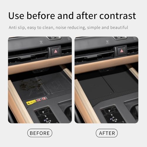 SMABEE Center Console Protective Mat for ES 300h/350e/350h/500e 2026 - size: Wireless Charging Mat