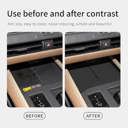 SMABEE Center Console Protective Mat for ES 300h/350e/350h/500e 2026 - size: Wireless Charging Mat