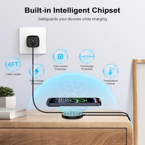 for Samsung S26 Ultra Wireless Charging Pad for Galaxy S26 Plus S25 S24 S23