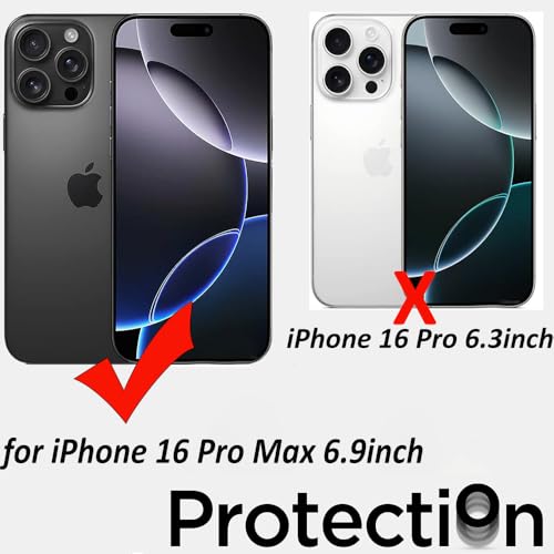 Epivol for iPhone 16 Pro Max Back Screen Protector Film Transparency Hydrogel Film Not Glass 2024 iPhone - 2 Pcs - color: 16 Pro Max HD Back Film
