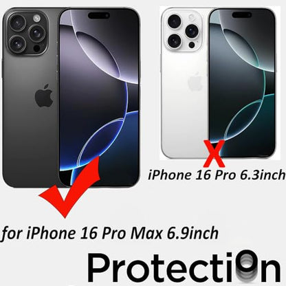 Epivol for iPhone 16 Pro Max Back Screen Protector Film Transparency Hydrogel Film Not Glass 2024 iPhone - 2 Pcs - color: 16 Pro Max HD Back Film