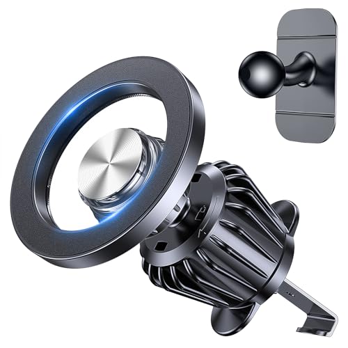 Coolpow for Magsafe Car Mount【20 Strong Magnets】Magnetic Phone Holder for Car Phone Holder Magnetic Phone Mount Dash Air Vent Cell Phone Holders for Your Car Mount for iphone 17 Pro Max 16 15 14 13 12