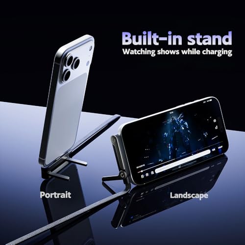 NKV USB C to USB C Invisible Stand Charging Cable - style: Type C-Type C