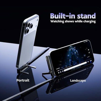 NKV USB C to USB C Invisible Stand Charging Cable - style: Type C-Type C