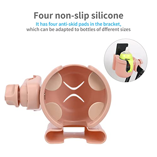 Suranew Cup Holder with Phone for Walker Wheelchair Stroller Pink - color: Pink